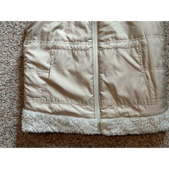 Patagonia Los Gatos reversable hooded vest, small, Sherpa fleece - Picture 14 of 15